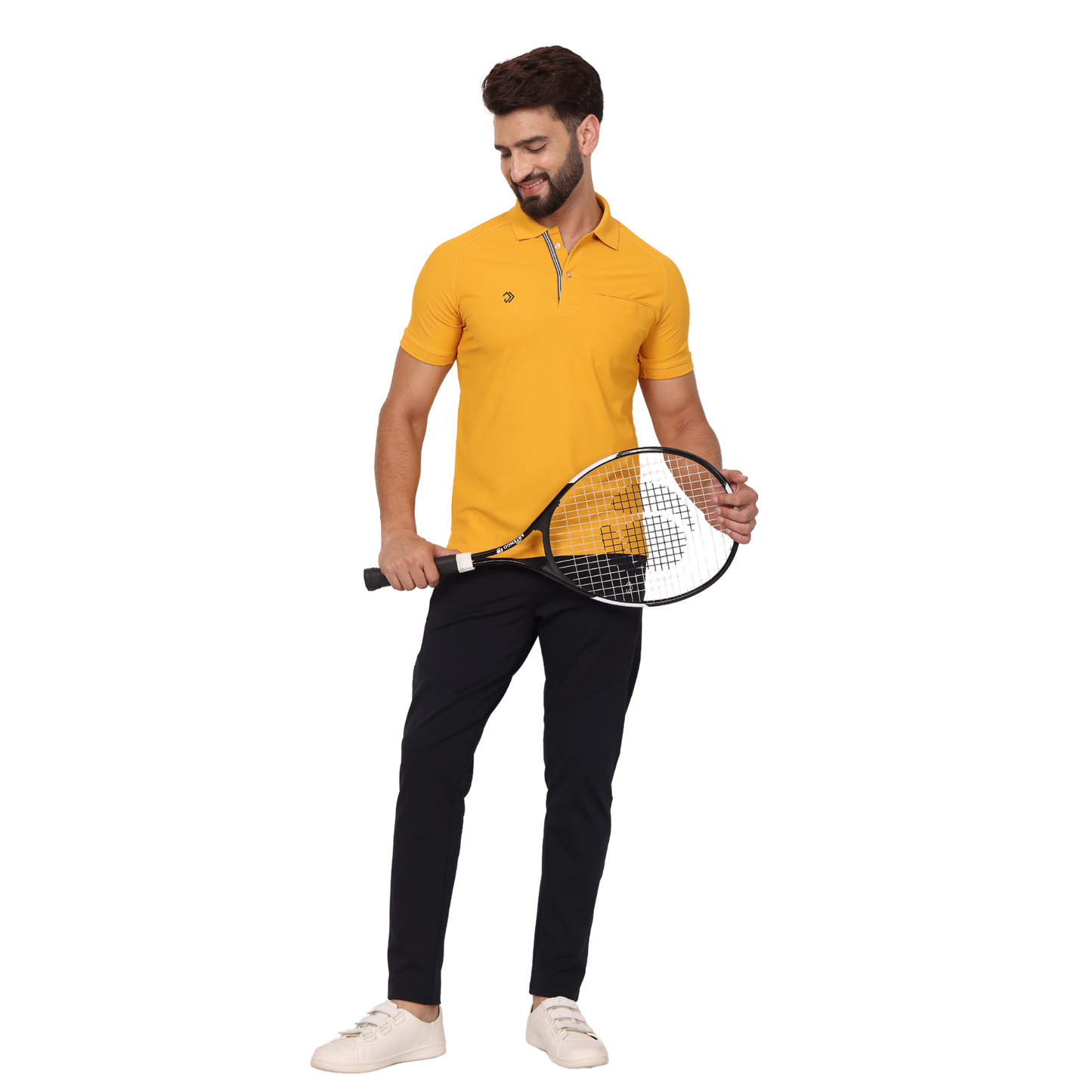 POLO ESSENTIALS TEE DEEP YELLOW