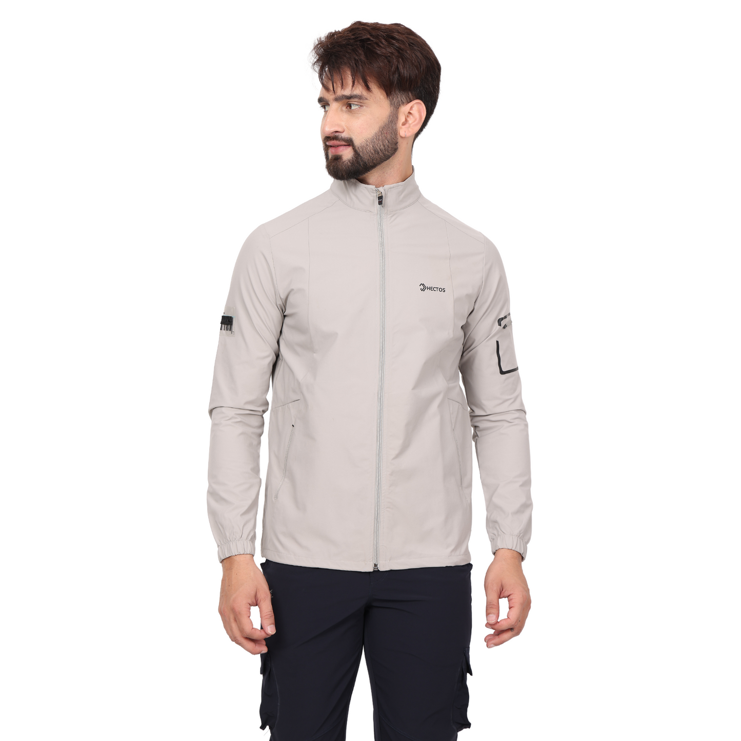 POWER UP TRAINING JACKET LIGHTGREY