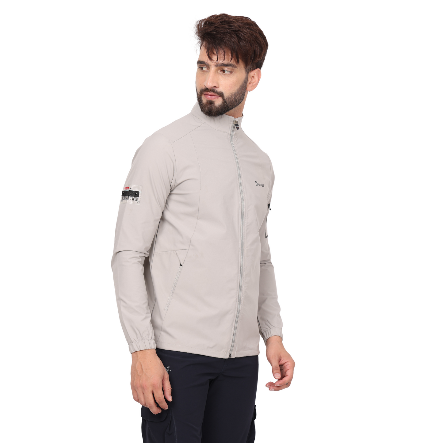 POWER UP TRAINING JACKET LIGHTGREY