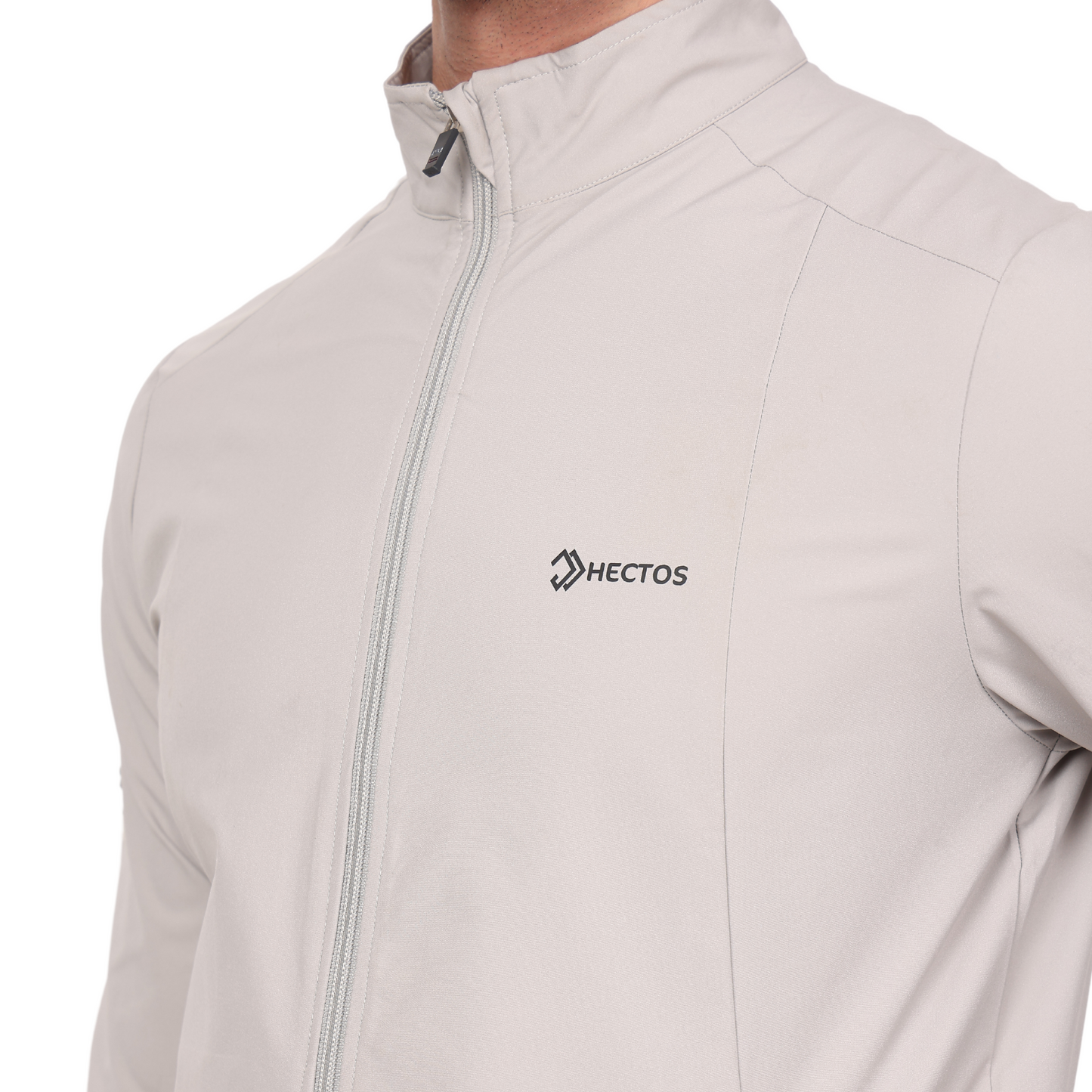 POWER UP TRAINING JACKET LIGHTGREY