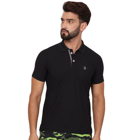 POLO ESSENTIALS TEE BLACK