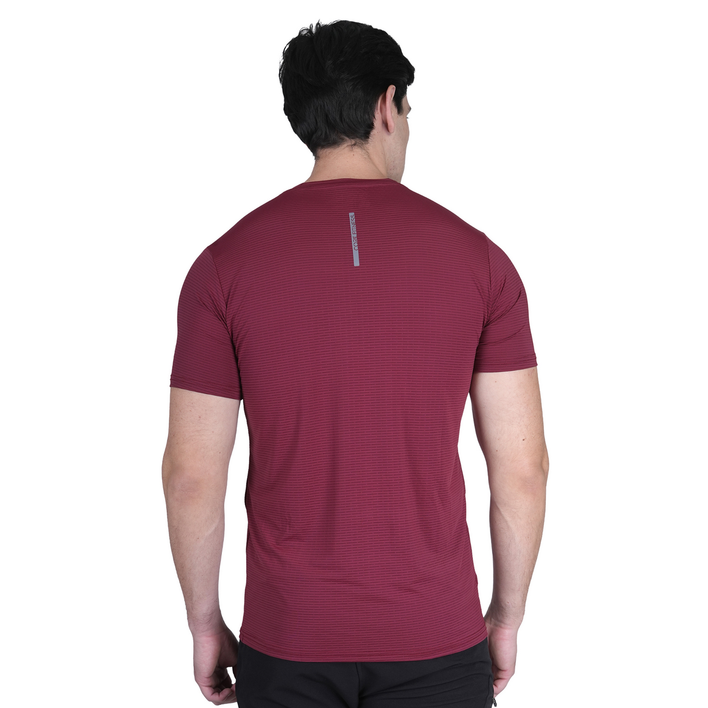 MUSCLE ENHANCER MAROON T SHIRT