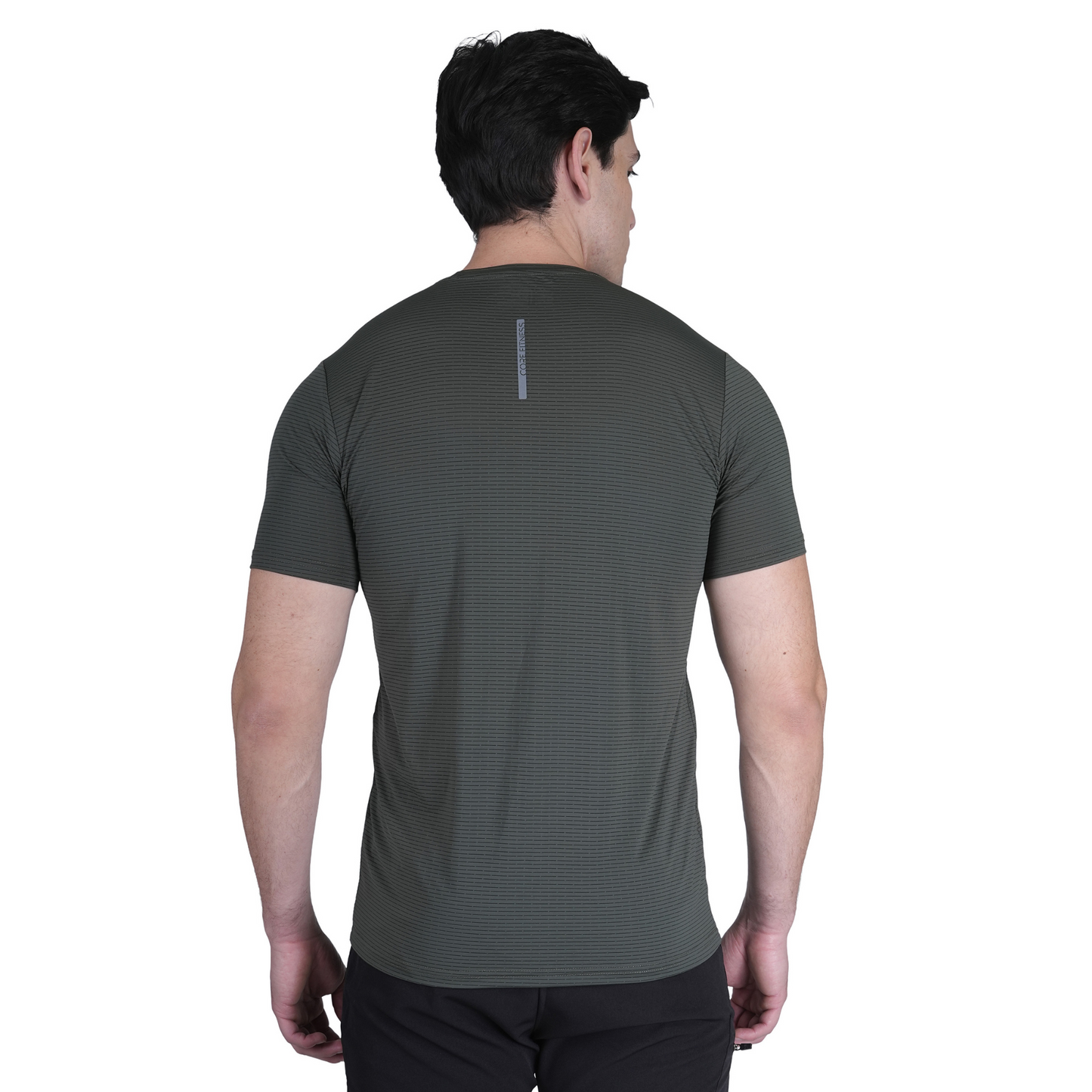 MUSCLE ENHANCER OLIVE T SHIRT