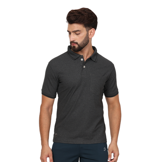 POLO MAVIS TEE SMOKY BLACK