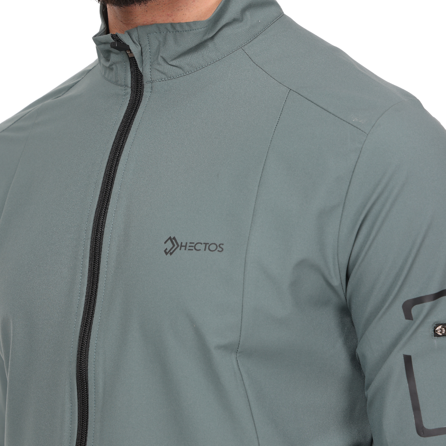 POWER UP TRAINING JACKET F.GREEN