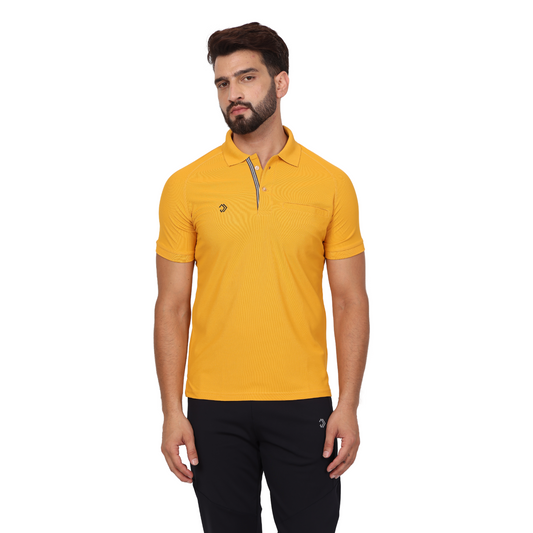 POLO ESSENTIALS TEE DEEP YELLOW