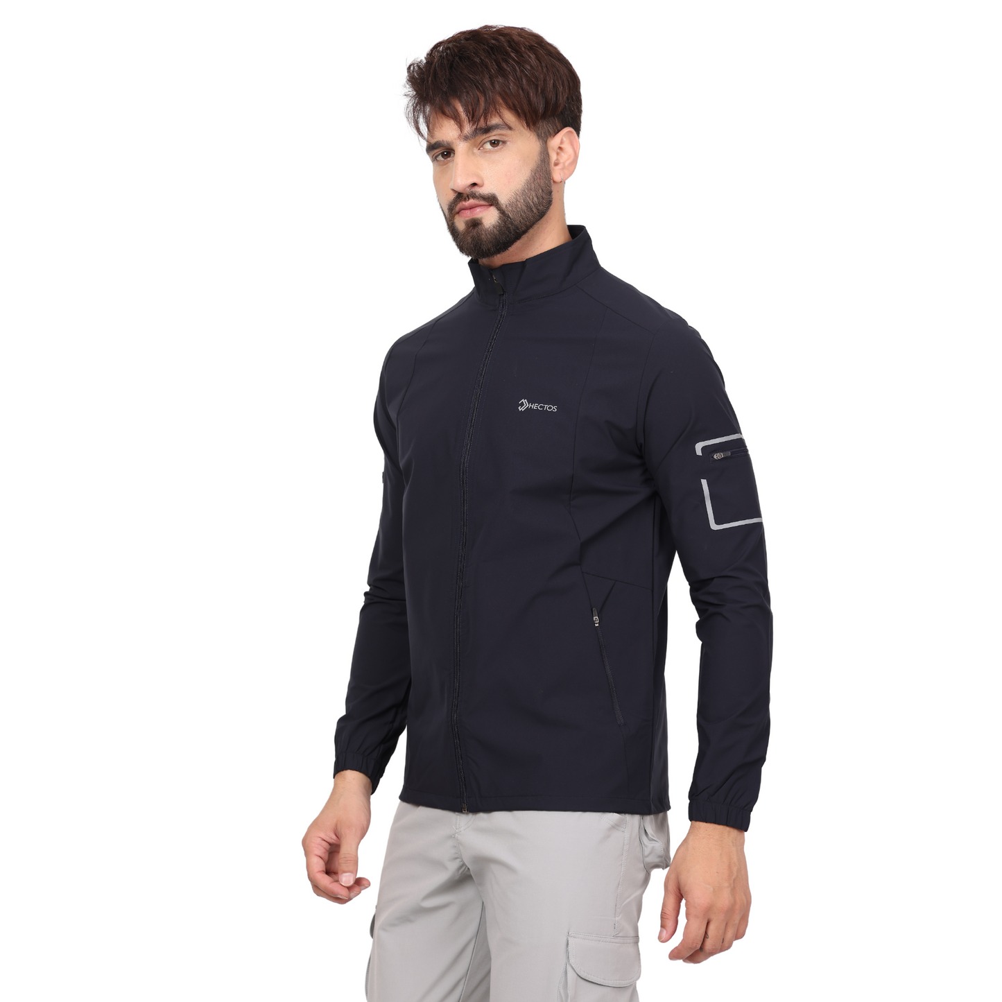 POWER UP TRAINING JACKET NAVY